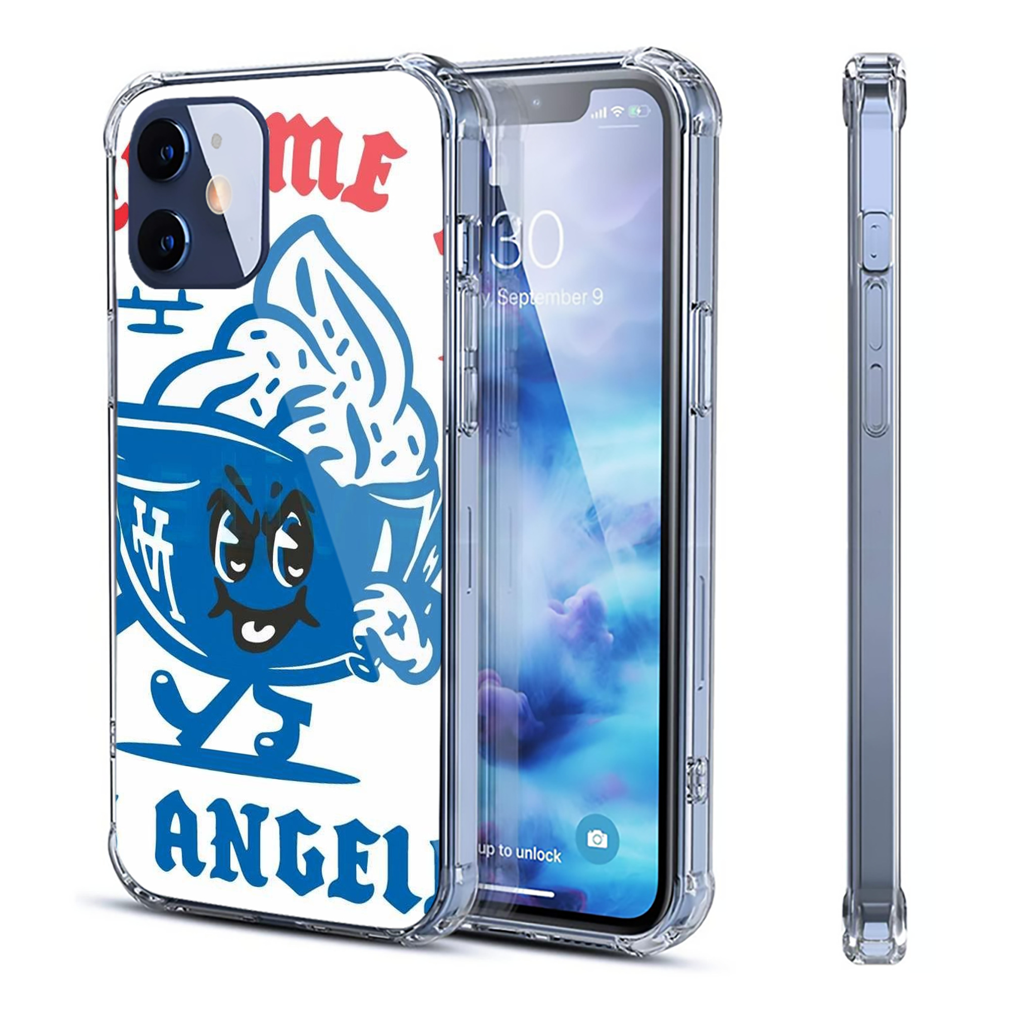  Clear IPhone 12 Case – Soft TPU With UV Print – Enhanced Drop Protection, Precise Fit, Anti-Fingerprint, Customizable Design, Scratch-Resistant, Yellow-Resistant